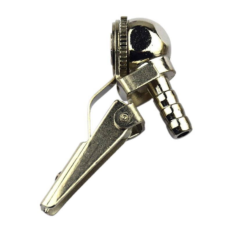 In stock: Tire valve inflator chuck, chuck-type air nozzle, pneumatic pump adapter, 8mm.